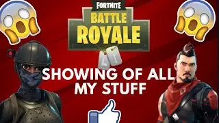 FORTNITE -ALL MY OUTFITS,HARVESTING TOOLS,GLIDERS,BATTLE PASS!!!