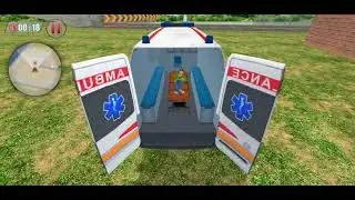 Ambulance Robot City Rescue Simulator _Android Gameplay #2