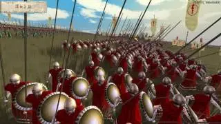Rome Total War Epic battle (Greek Vs Romans)