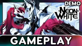 Neon White | DEMO Gameplay