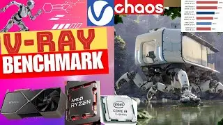 CPU vs. GPU Benchmark Test &ndash; V-Ray Performance Showdown!