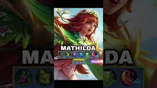 ✅ MATHILDA Best Build Setup Guide 2025 #mobilelegends #mlbb #gaming #chouexp #shortvideos