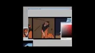 Creation of Lion King Adventures in Comic Strips: Bad Back
