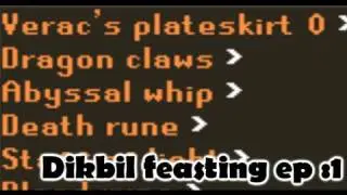 Runescape : DikBil feasting ep.1 Dragon Claws pk