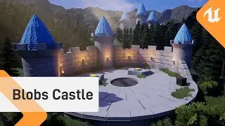Blobs Castle Remake - Unreal Engine 4 Render