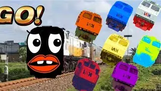 wrong Head Picture , Guess The Picture Train  ,  Tebak Gamber KERETA API , Funny Comedy Train Video