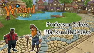 Walkthrough Prospecter Zeke's Blacksmith Quest (Wizard101) | The Ultimate Reactions + Gaming