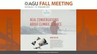 Climatevoices.org -- Engaging an Array of U.S. Public Audiences in the Science of Climate Change