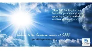 Monday Evening Service...Pastor Danny Edwards...12/22/2025