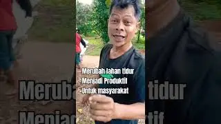 Manfaatkan lahan tidur untuk kesejahteraan petani #ketahananpangan #ormasoi