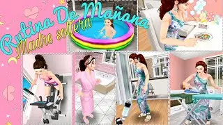🌞 🌸RUTINA DE MAÑANA MADRE SOLTERA🌸🌞/Single Mom Routine AR / THE SIMS FREEPLAY by Angielove1🌸🌞