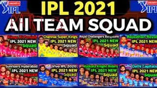 Vivo IPL 2021 all teams squads part 2 I Knowledge And Info By Kalpak Agrawal
