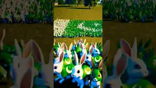 Millions of Rabbits Form Pakistani Flag 🇵🇰 | Epic Cinematic Drone Shot 2025#countryflag #pakistan