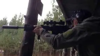 Shooting AR15 suppressed with AAC M4-1000