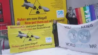 #NUCLEARBAN Atomwaffen sind jetzt illegal! Nukes are now illegal! Now get them out of Germany!