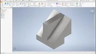 Autodesk Inventor Tutorial | Beginners #45 | Kocka csonkol&aacute;s