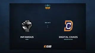 Infamous vs Digital Chaos, Game 1, Dota Summit 7, AM Qualifier