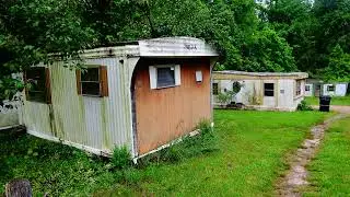 Trailer Park Graveyard:  Abandoned & Vintage Trailers dating back to the 60's