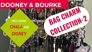 Part 2 of My Bag Charm Collection, Featuring Dooney & Bourke, Chala and others. #bagcharms #chala