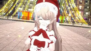 VRChat MMD-Star night snow