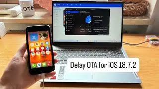 Delay OTA Updates for iOS 18.7.1/18.7.2 on any iPhone (Tutorial)