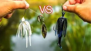 Spinnerbait VS Chatterbait Fishing Challenge!!! (Surprising Result!)