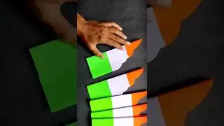 Tricolour wall hanging#independence day special wall decor ideas#shorts#viral