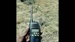 Radio de la linea los punteros