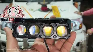 Pickup. Android, Horn Fog light installed in Pickup.#pickupmodification#modification #caraccessories
