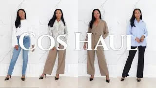 COS HAUL | STYLING TIPS AND OUTFIT IDEAS + TRY ON HAUL