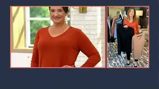 Susan Graver Modern Essentials Liquid Knit V-Neck Tunic on QVC