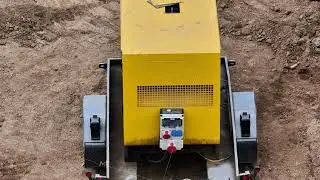 Yellow Construction Equipment Designed Specifically for Drilling Operations and Projects