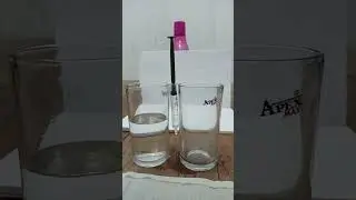 Laser microscope with the help of water drops #short