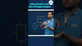 🍞Why Bread is Cut into Triangle Shape? | #shorts #bread #triangleshape | @InfinityLearn_910