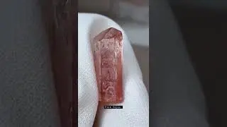 Pink Topaz Gemstone | #Gemstone #Minerals #Crystal #Topaz | #Shorts
