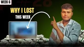 WHY I LOST THIS WEEK 🤔 !! MY TRADING JOURNELS !! 