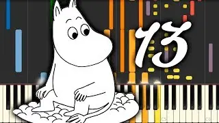 MOOMIN MUSIC 13 [Happy Ending] - Piano Tutorial (Synthesia)