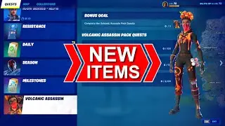Volcanic Assassin Quests Explained | Fortnite