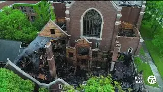 'This is really devastating.' Beloved century-old Detroit church damaged in fire