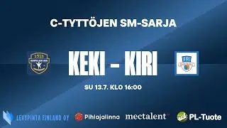KeKi - Kirittäret, 13.7.2025 16:00, C-Tyttöjen SM-sarja