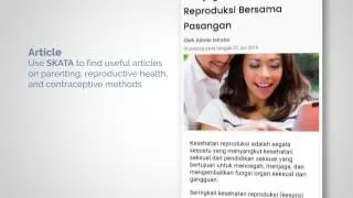 Indonesia: Skata - Mobile App for Family Planning