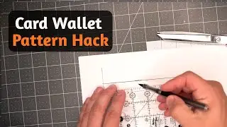 Making a Wallet Pattern From Scratch | Make a card wallet (Part 0)