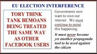 FACEBOOK tries to stop government interference in EU elections