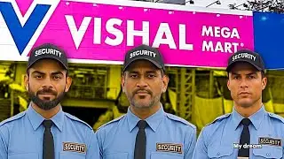 Vishal Mega Mart SECURITY GUARD memes | Kholi & Dhoni & Ronaldo