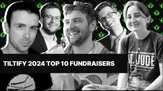 Top 10 Fundraisers on Tiltify 2024