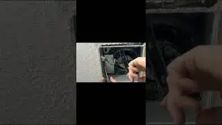 Quick Bathroom Fan Replacement Hack #bathroom #diy #quickrepair