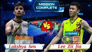 Exciting Match 🔴 Lee Zii Jia (MAS) vs (IND) Lakshya Sen Highlight Badminton Mens Singles