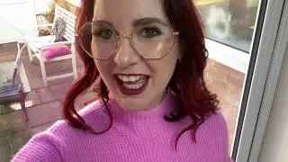 Dying my hair with L'Oréal casting creme gloss 460 cherry red before and after results on brown hair