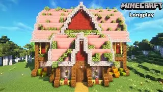 Building the Perfect Cozy House - Minecraft Survival Longplay (No Commentary)