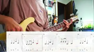 スピッツ/8823（おとなしく弾いてるver.）TAB譜付き　ベース演奏動画　Rickenbacker 4001CS Chris Squire Limited Edition